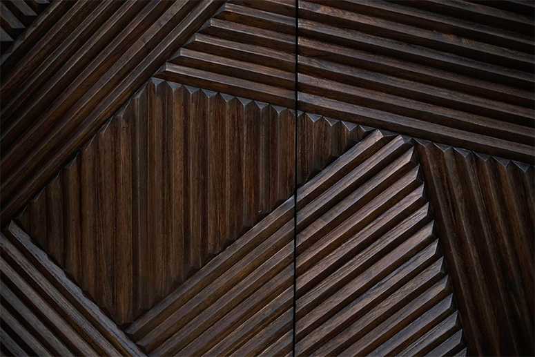 Aparador madera Tribal Sisala étnico