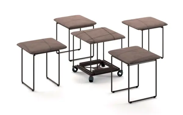 Puff convertible en silla Cubix Ozzio