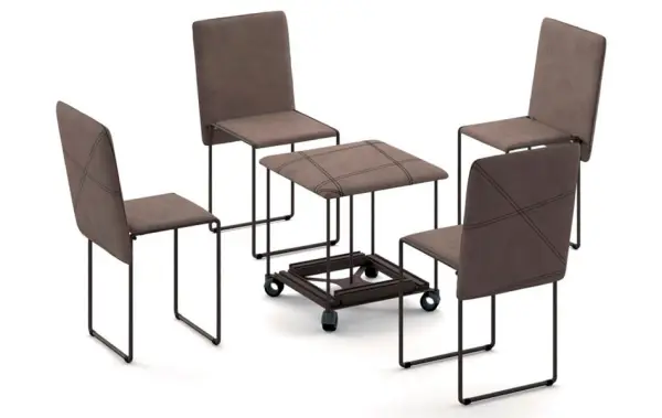 Puff convertible en silla Cubix Ozzio