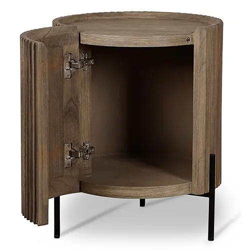 Mesa Auxiliar Tribal Pogoro étnico 1 puerta