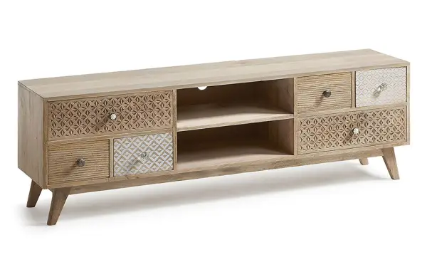 Mesa de televisión nordico Hoob