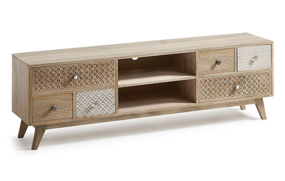 Mesa de televisión nordico Hoob