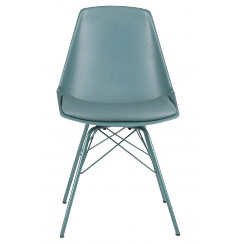 Silla nordica esmeralda Natia