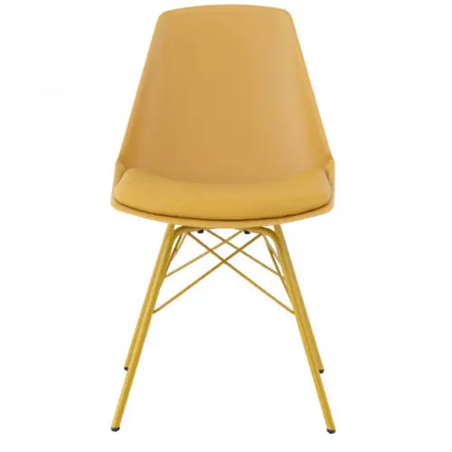 Silla nordica mostaza Natia
