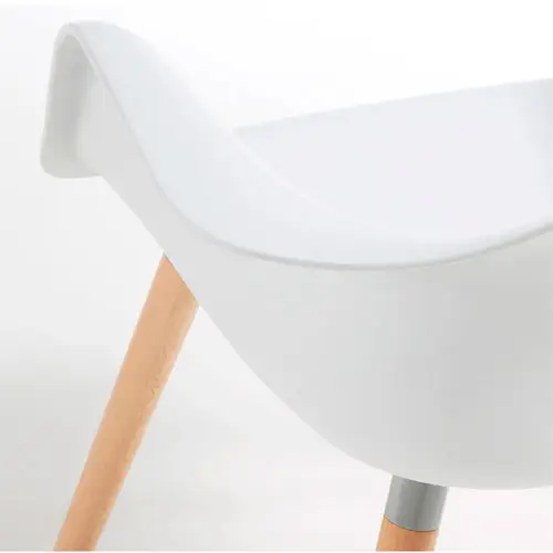 Sillón natural blanco nórdico Nanke