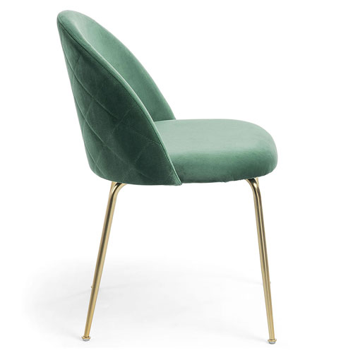 Silla verde oscuro moderna Teremys