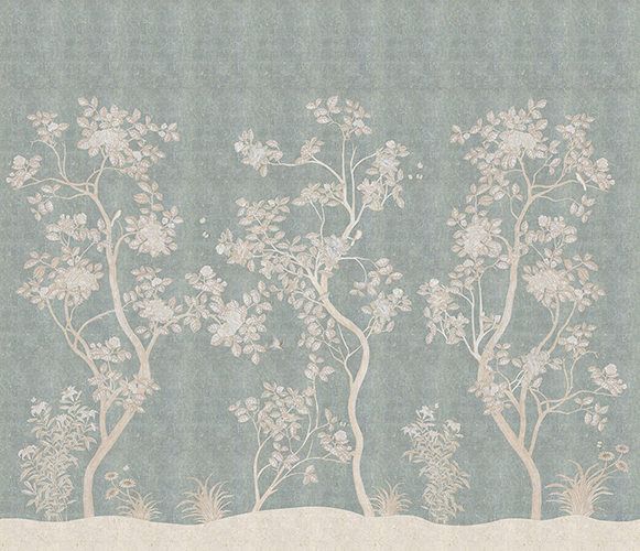 Papel pintado textil lienzo autoadesivo