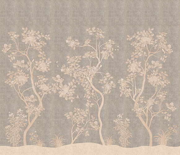 Papel pintado textil lienzo autoadesivo