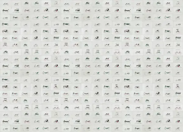 Papel pintado textil lienzo autoadhesivo Carrozzze