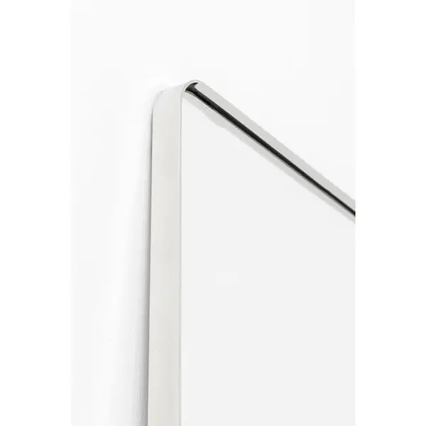 Espejo moderno metal Curvr Cromado