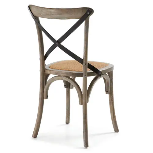 Silla marrón vintage Alsie