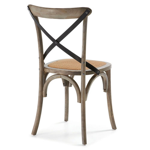 Silla marrón vintage Alsie