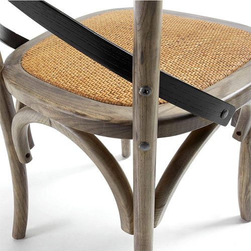 Silla marrón vintage Alsie