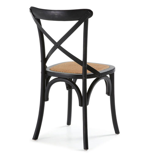 Silla negra vintage Alsie