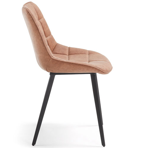 Silla marrón óxido vintage Hada