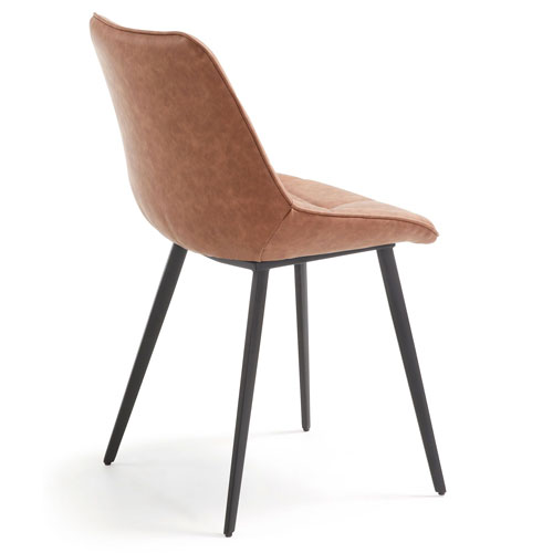 Silla marrón óxido vintage Hada