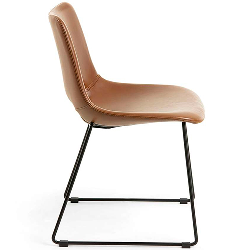 Silla marrón vintage Gyzi