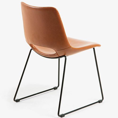 Silla marrón vintage Gyzi