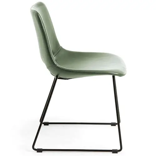 Silla verde vintage Gyzi