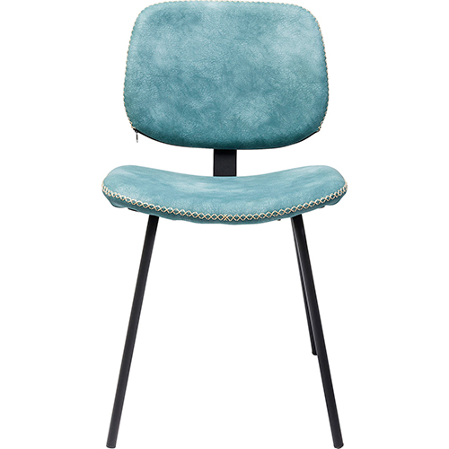 Silla vintage azul claro Barber