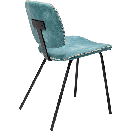 Silla vintage azul claro Barber
