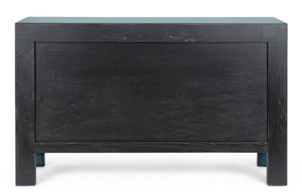 Aparador chino Jinan 4 puertas azul oscuro