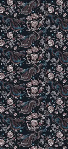 Papel pintado textil lienzo autoadhesivo Draghi
