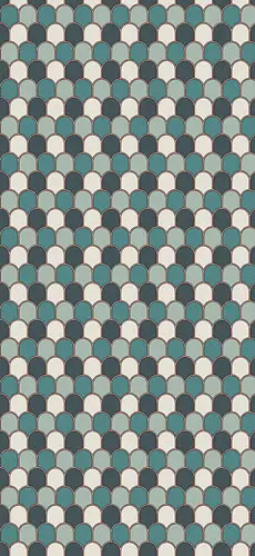 Papel pintado textil lienzo autoadhesivo Ecaille