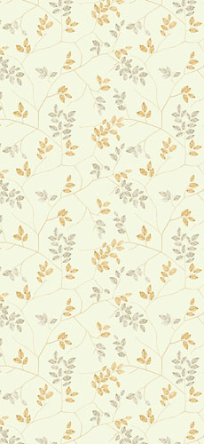 Papel pintado textil lienzo autoadhesivo Foglie