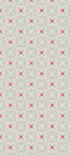 Papel pintado textil lienzo autoadhesivo Greca