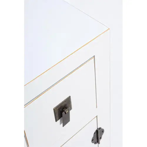 Aparador chino 2 puertas 3 cajones pechino blanco