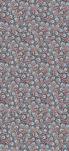 Papel pintado textil lienzo autoadhesivo Jaipur