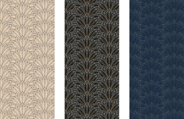Papel pintado textil lienzo autoadhesivo Ornata