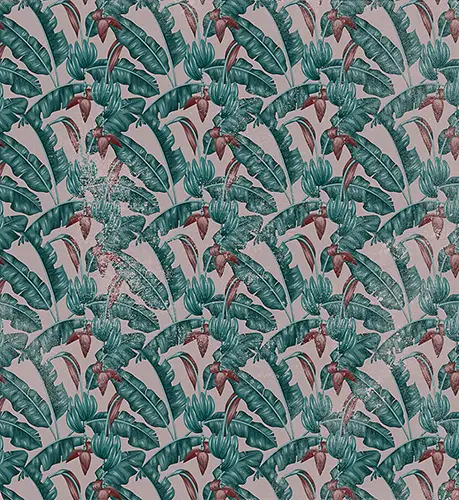 Papel pintado textil lienzo autoadhesivo Tropicana
