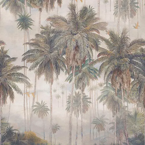 Papel pintado textil lienzo autoadhesivo Cocoe