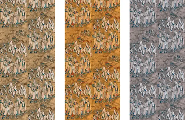 Papel pintado textil lienzo autoadhesivo Consiglie