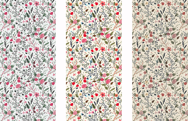 Papel pintado textil lienzo autoadhesivo Alessia