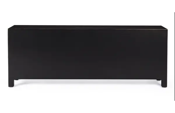 Mesa de TV 2 puertas 5 cajones pechino negro