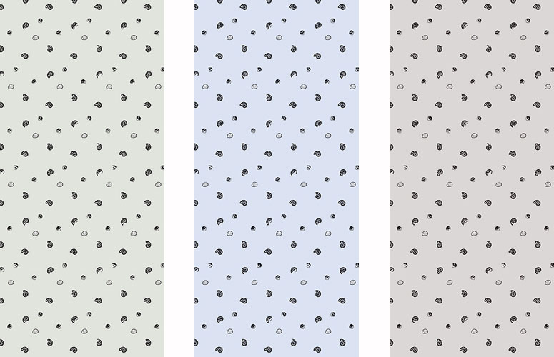 Papel pintado textil lienzo autoadhesivo Carey