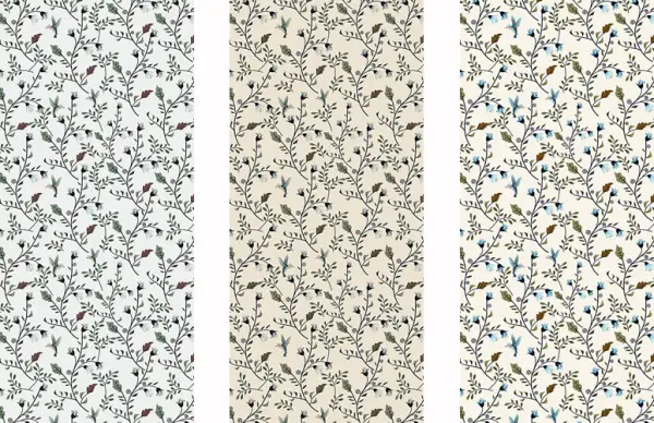 Papel pintado textil lienzo autoadhesivo Lenna