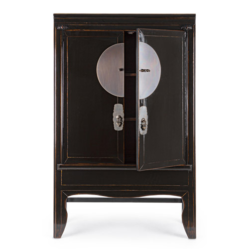 Armario chino 2 puertas jinan negro