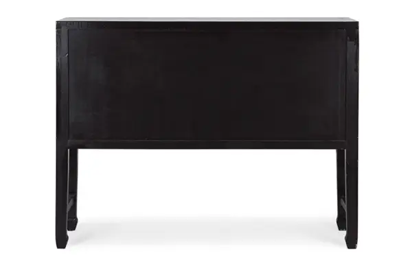 Consola china 4 puertas 5 cajones Jinan negro