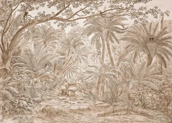 Papel vinílico linen Borneo