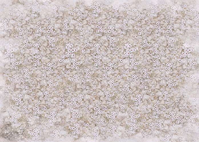 Papel vinílico linen Fiori