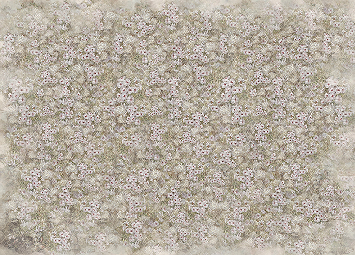 Papel vinílico linen Fiori