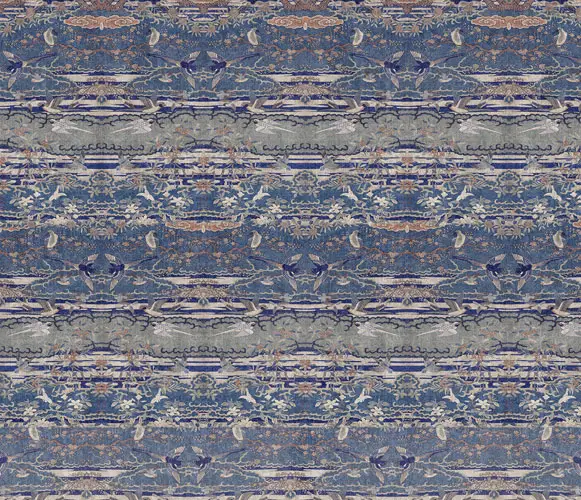 Papel vinílico linen Birds