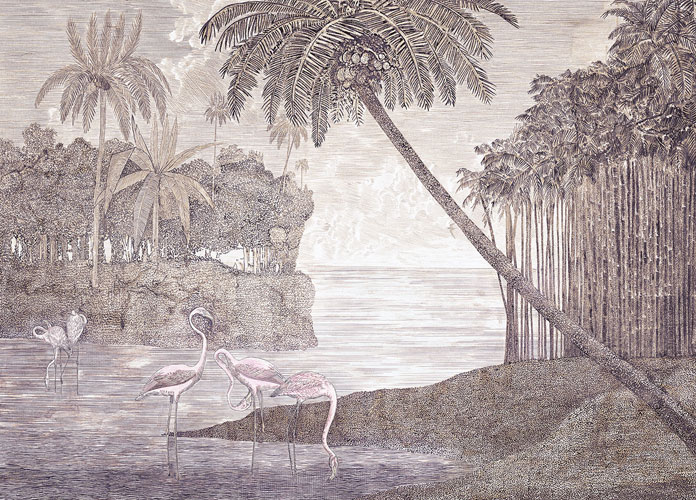 Papel vinílico linen Parade