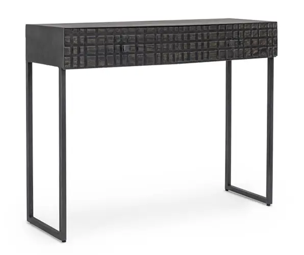 Consola industrial 2 cajones Dorset