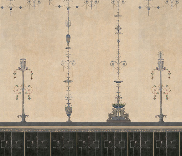 Papel vinílico linen Pompei
