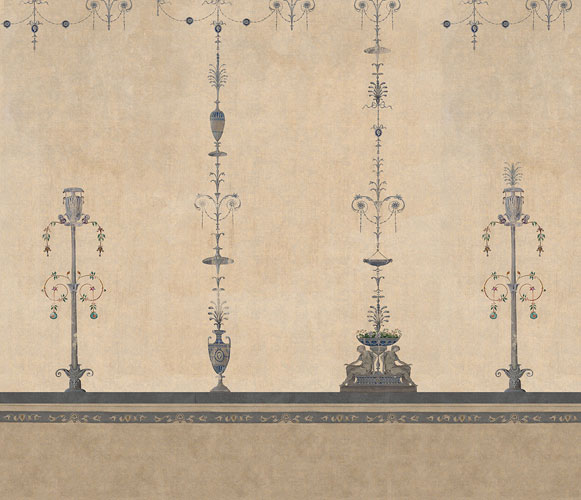 Papel vinílico linen Pompei